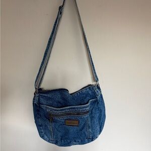 Vintage Denim Bag Faded Glory Shoulder Bag Y2K